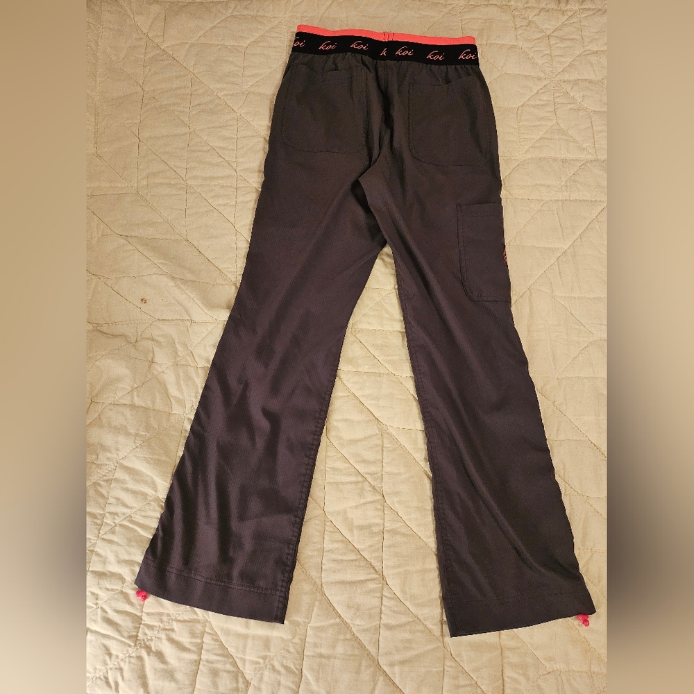 Koi Lite Slim Fit Medical Scrub Pants -XXS Petite - Picture 3 of 10